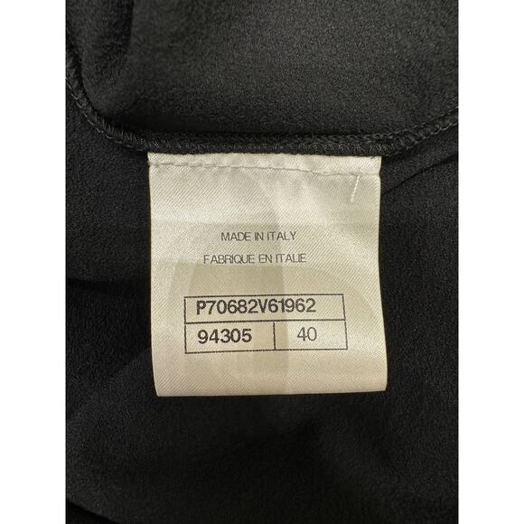 Chanel 2021 Runway Silk Crop Top Sz. 40 - Picture 4 of 5